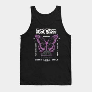 rod wave butterfly streetwear Tank Top